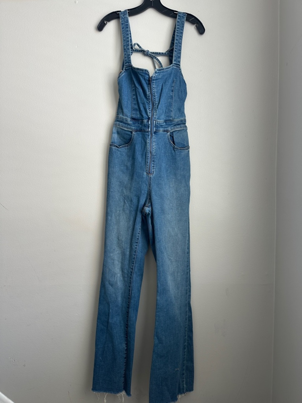 We The Free Denim Jumpsuit in Blue
